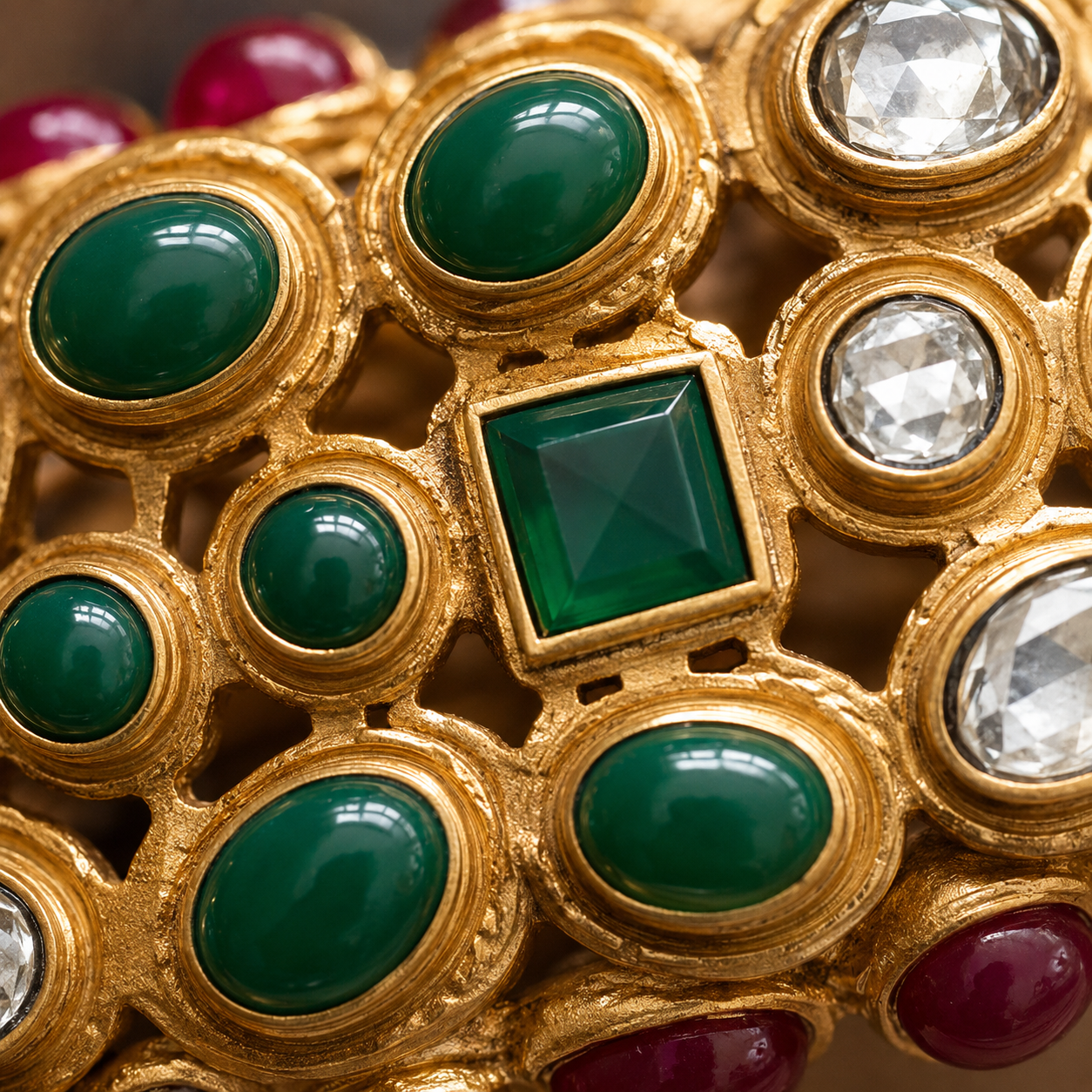 The Polki Mosaic Bangle