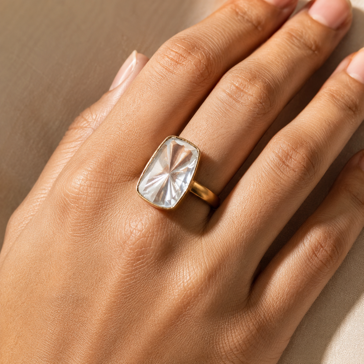 The Polki Portrait Ring