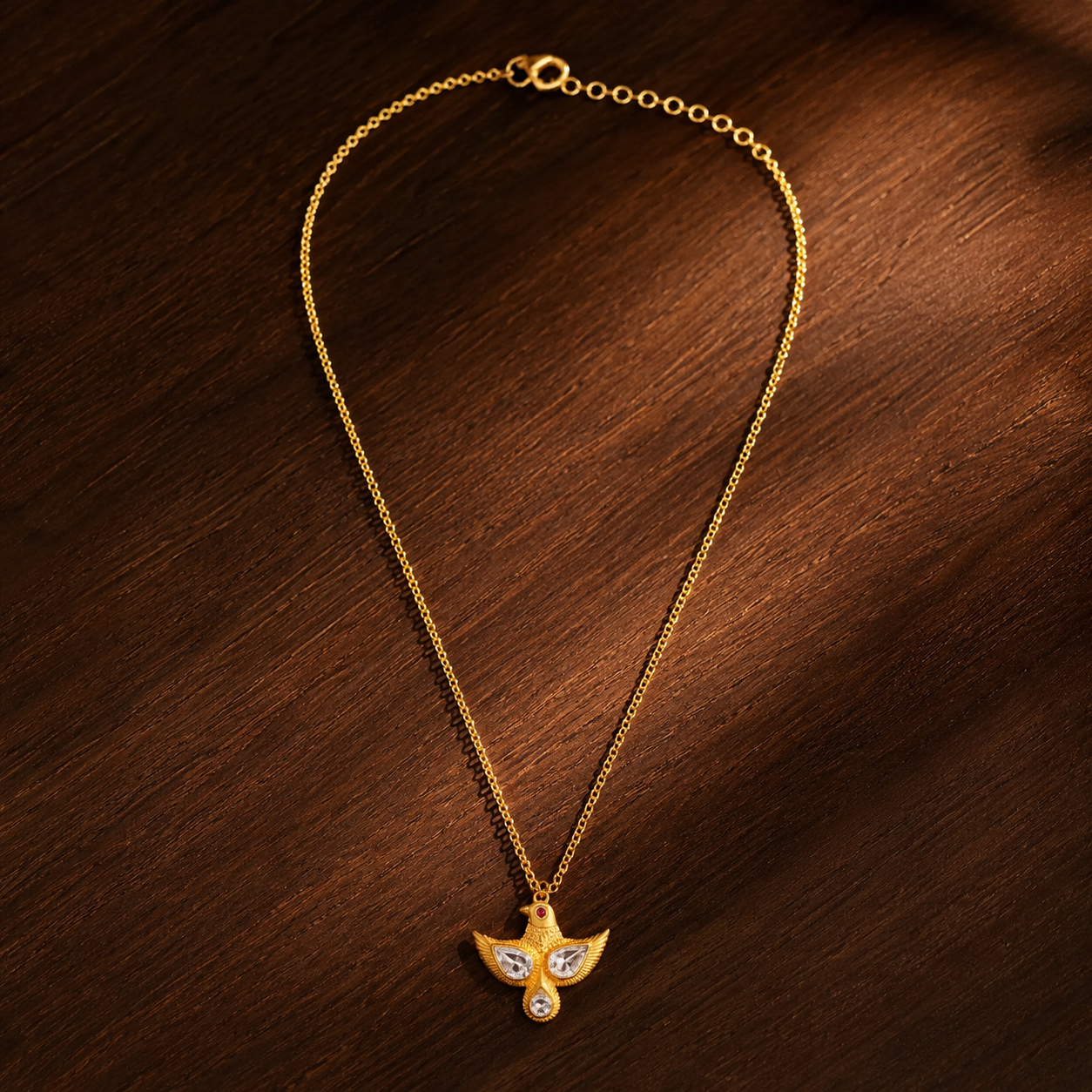 The Royal Pakshi Pendant Chain