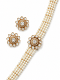 The Polki and Pearl Choker Set