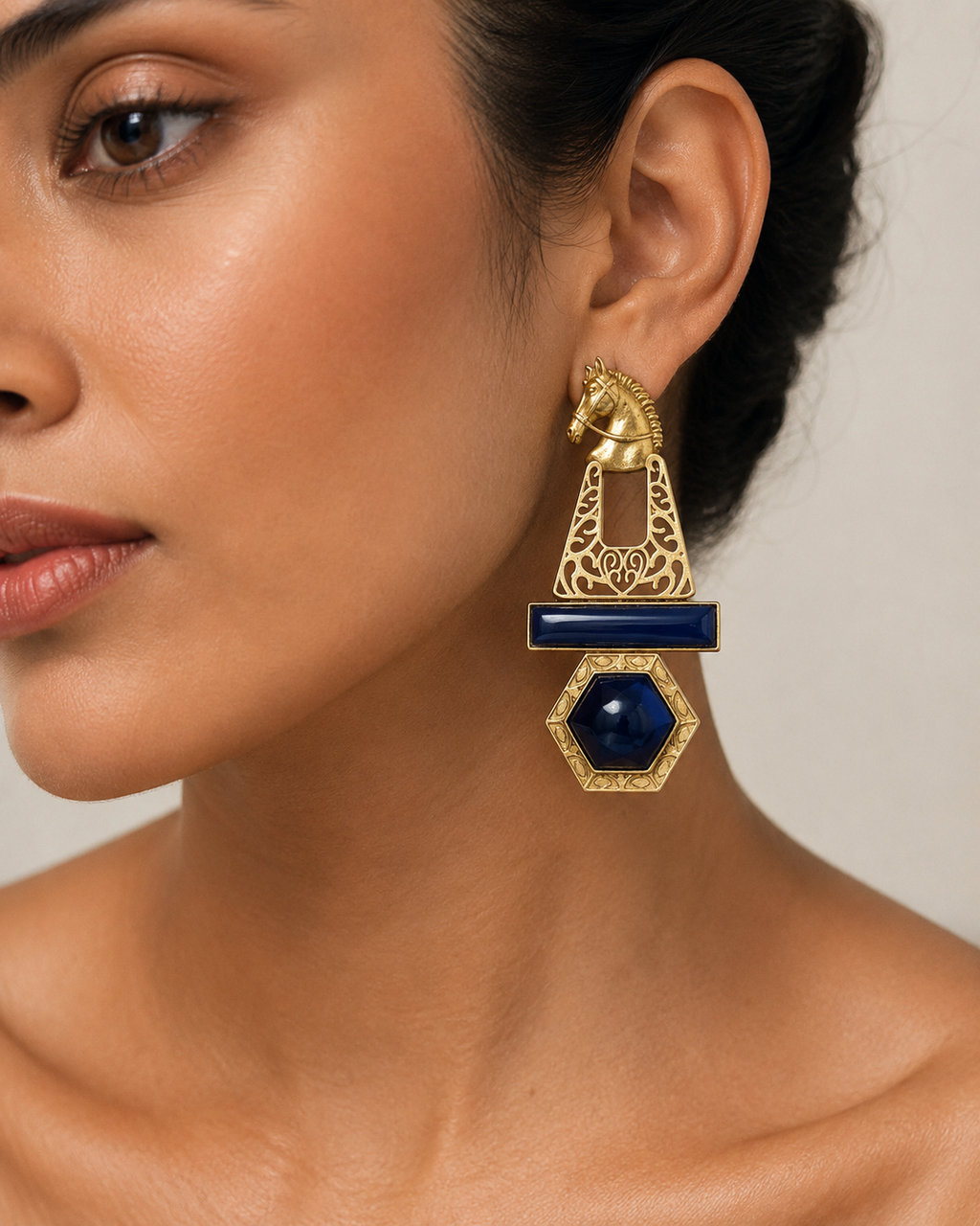 The Imperial Stallion Earring