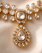 The Polki Bridal Garland Set