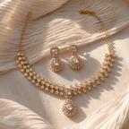The Polki Bridal Garland Set
