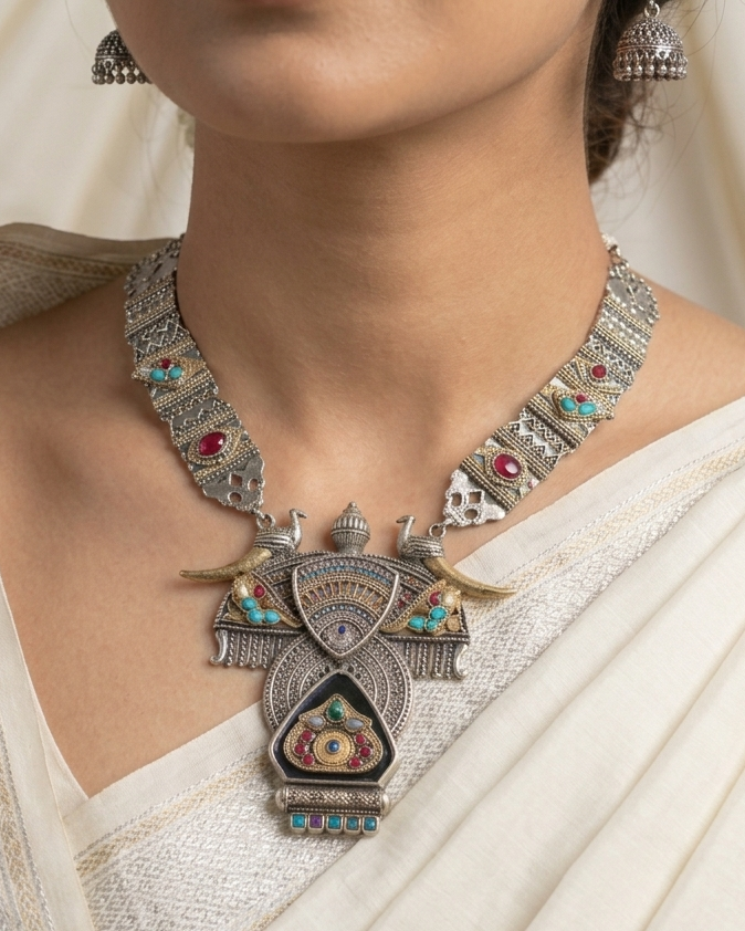 The Silver Heritage Choker Set
