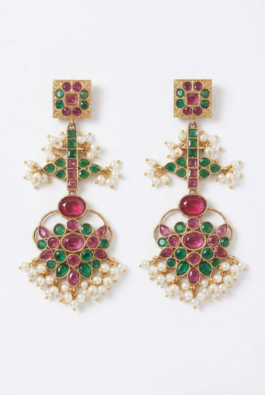 The Royal Courtyard Drop Earrings