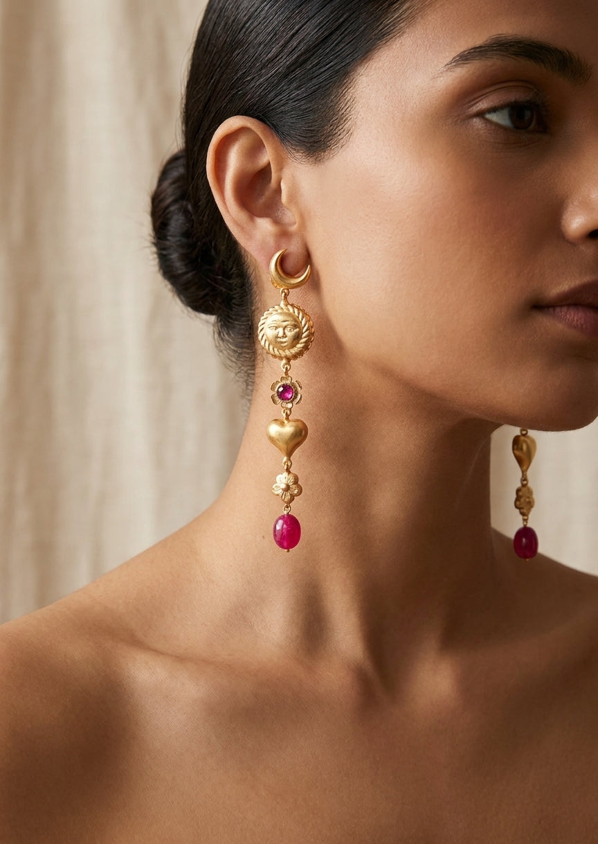 The Celestial Dangler Earrings