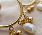 The Charm Hoop Earrings