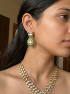 The Polki Bridal Garland Set
