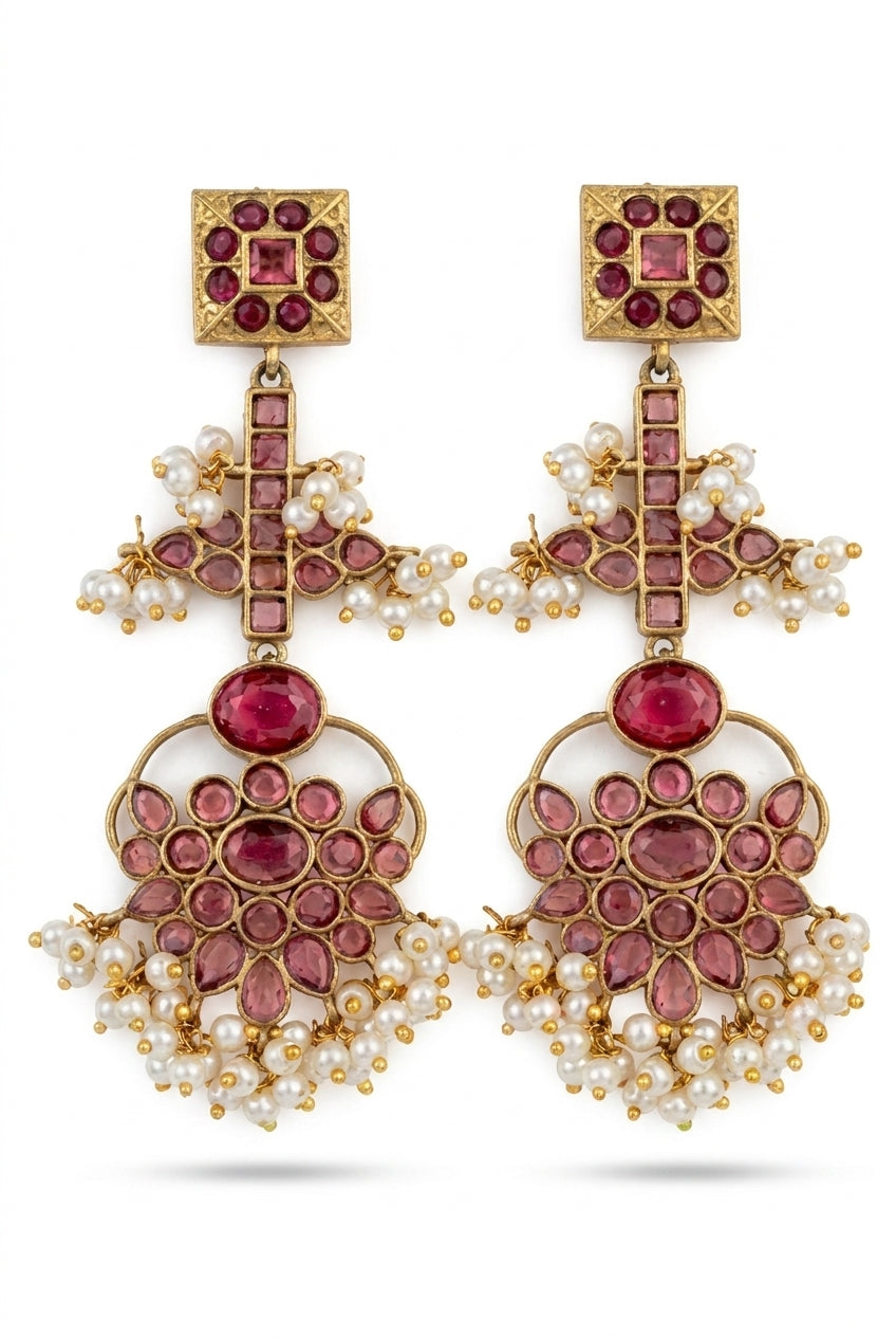 The Royal Courtyard Drop Earrings
