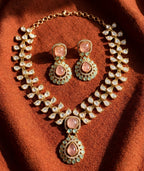 The Polki Bridal Garland Set