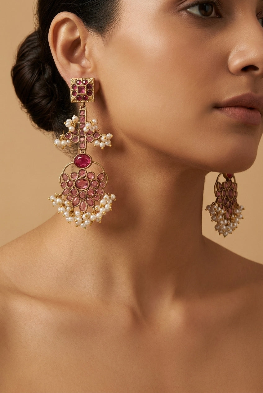 The Royal Courtyard Drop Earrings