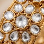 The Polki Flora Bangle