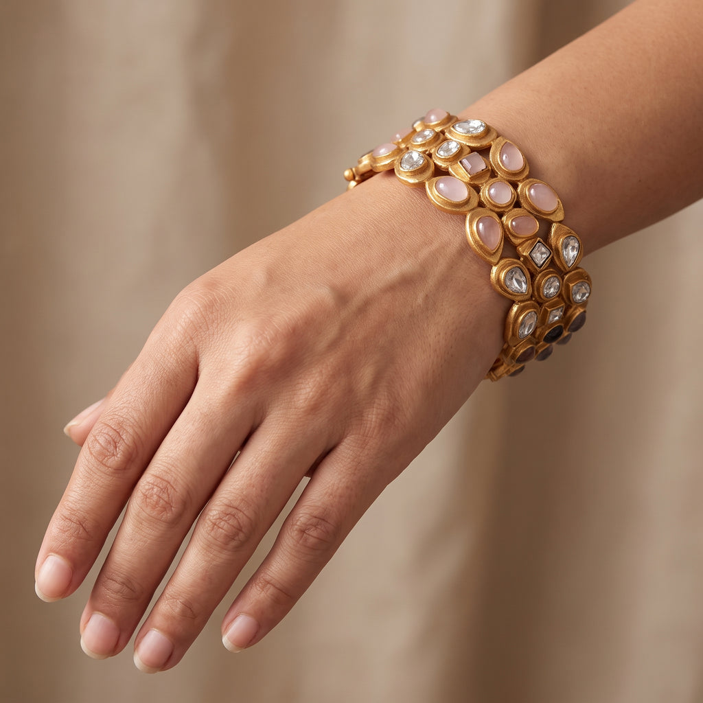The Polki Mosaic Bangle