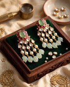 The Polki Cascade Earrings