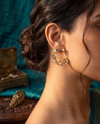 The Polki Fauna & Flora Earring