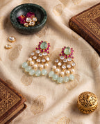 The Polki Cascade Earrings