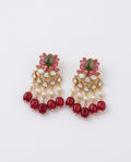 The Polki Cascade Earrings