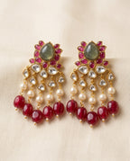 The Polki Cascade Earrings