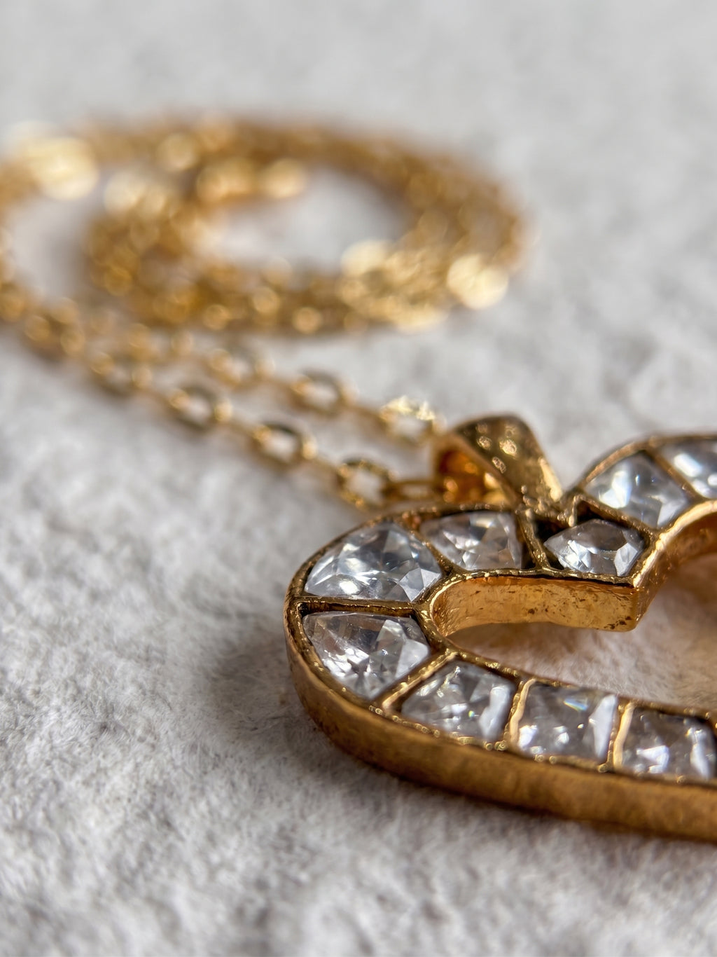 The Polki Open Heart Pendant Set
